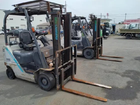 Xe nâng xăng gas UNICARRIERS FGE15T5 – V3 – tải trọng 1500 kg – Seri F182-00857