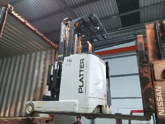 Xe nâng điện NICHIYU FBRMW15-85B-550MCS – tải trọng 1500 kg – Seri 1360-09714